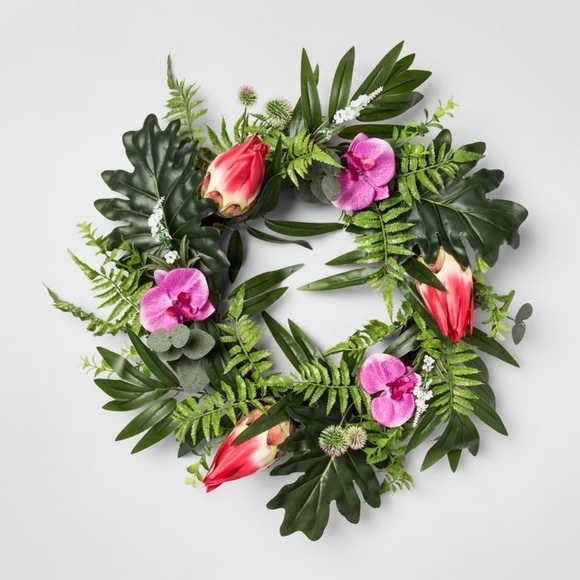 Opalhouse Holiday Soldtarget 24 Orchid Wreath Poshmark